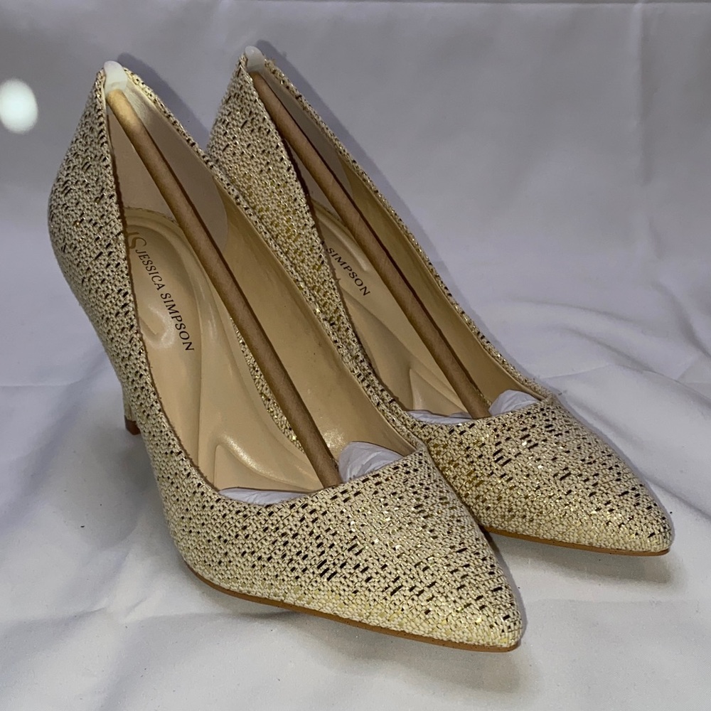 JS‎ Jessica Simpson Apelhan Womens Pointed Closed Toe Stiletto Heel Pumps - Picture 3 of 11